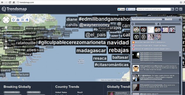 gilculpablecerezomarioneta fue trending topic