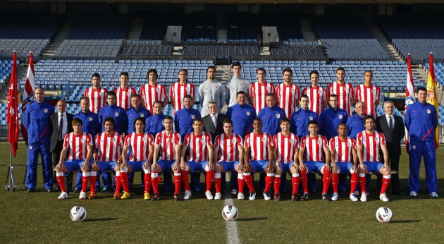 Foto oficial Atlético de Madrid 2011-12