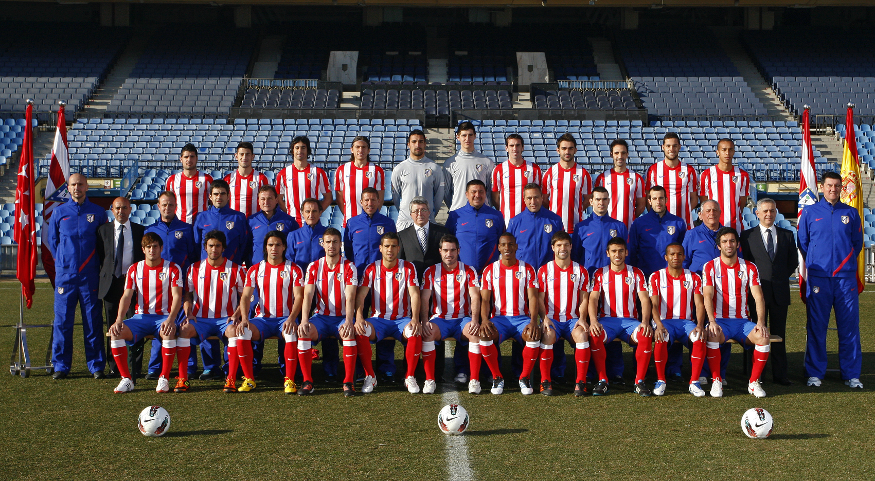 Foto oficial del Atlético de Madrid 2011-12 - forzaatleti