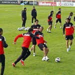 Entrenamiento del Atletico de Madrid