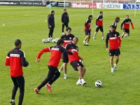 Entrenamiento del Atletico de Madrid