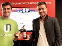 Casillas y Gabi. De qué color es Madrid