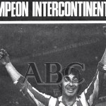 Gárate celebra la Copa Intercontinental