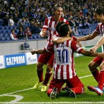 Arda celebra el gol en Oporto