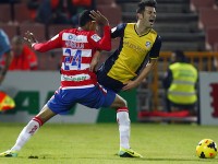 David Villa penalti Granada