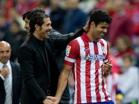 Simeone y Diego Costa