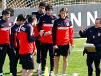 Profe Ortega entrenamiento Atlético de Madrid