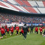 entrenamiento navidad atletico de madrid