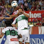 Miranda gol de cabeza al Elche