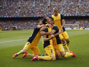 Gol de Godín al Barcelona liga 2013/2014