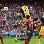 gol de Godín al FC Barcelona